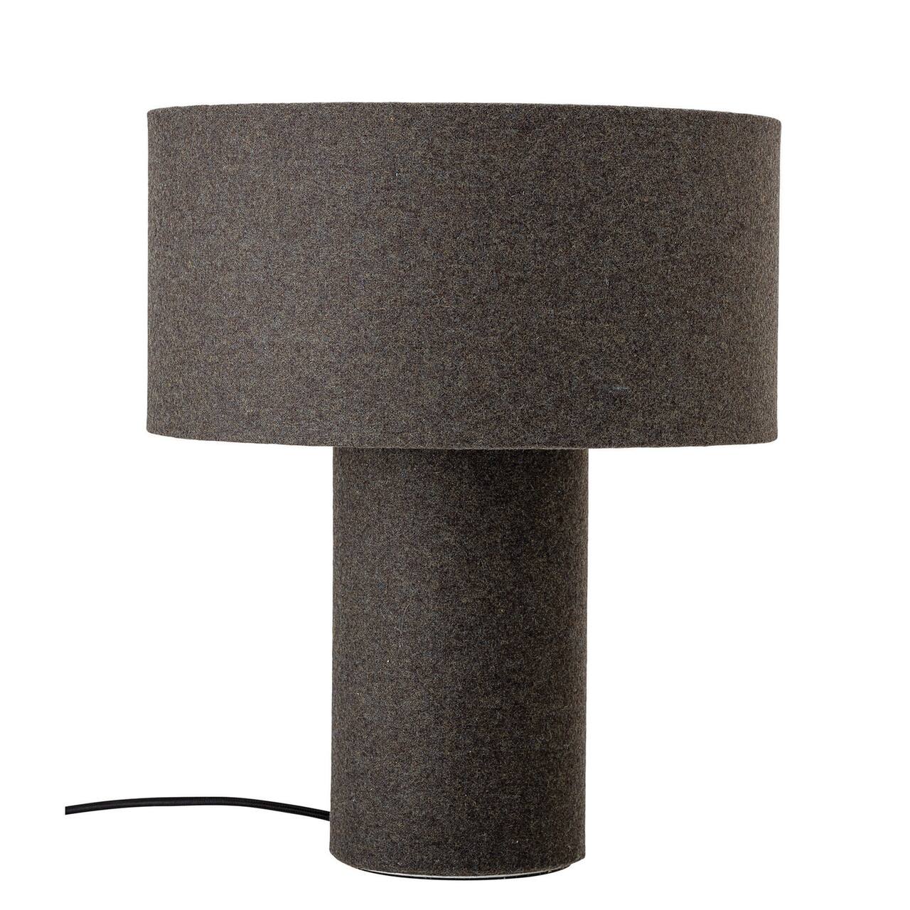 Hello Honey® Gray Wool Blend Table Lamp & Shade Set